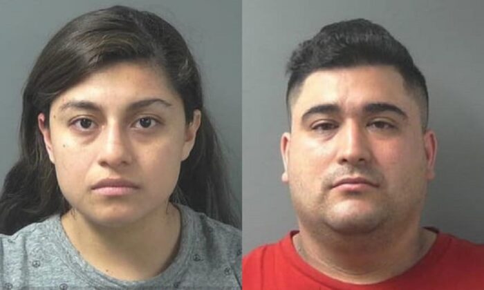 Luis Posso (R) and Dayana Medina Flores have been charged in connection with the death of 12-year-old Eduardo Posso. (Monroe County Sheriff's Department)