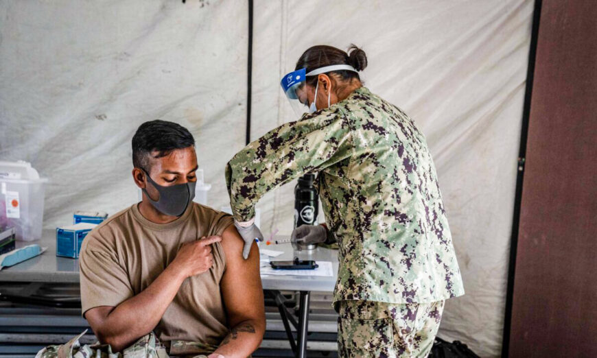 Navy Commander cautions Pentagon’s vaccine mandate may cause significant readiness decline.