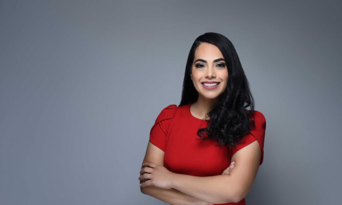 Mayra Flores, a legal immigrant from Mexico, is running on twin issues of improving the economy and securing the border. (Courtesy of Mayra Flores)
