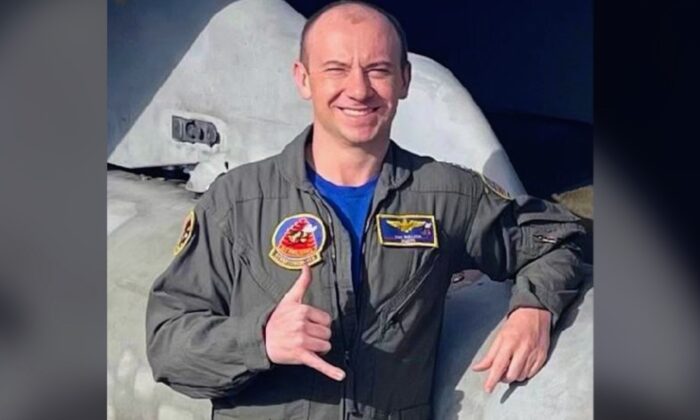 An undated photo of U.S. Navy pilot, Lt. Richard Bullock, who was killed when his F/A-18E Super Hornet crashed in the vicinity of Trona, Calif., on June 3, 2022. (Courtesy of U.S. Navy)