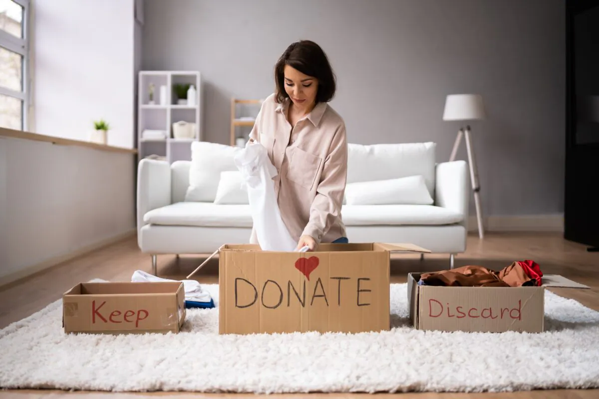 Clearing out unused or unneeded things we've accumulated over the years can free up mental space too. (Andrey_Popov/Shutterstock)