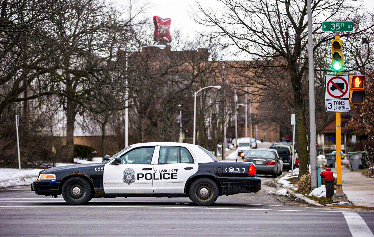 A police car in Wisconsin in a file photo. (Nuccio DiNuzzo/Getty Images)