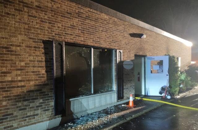 Photo of the pro-life center, CompassCare, in Buffalo, New York, allegedly firebombed by pro-abortion activists in June 2022. (Credit: CompassCare Community)