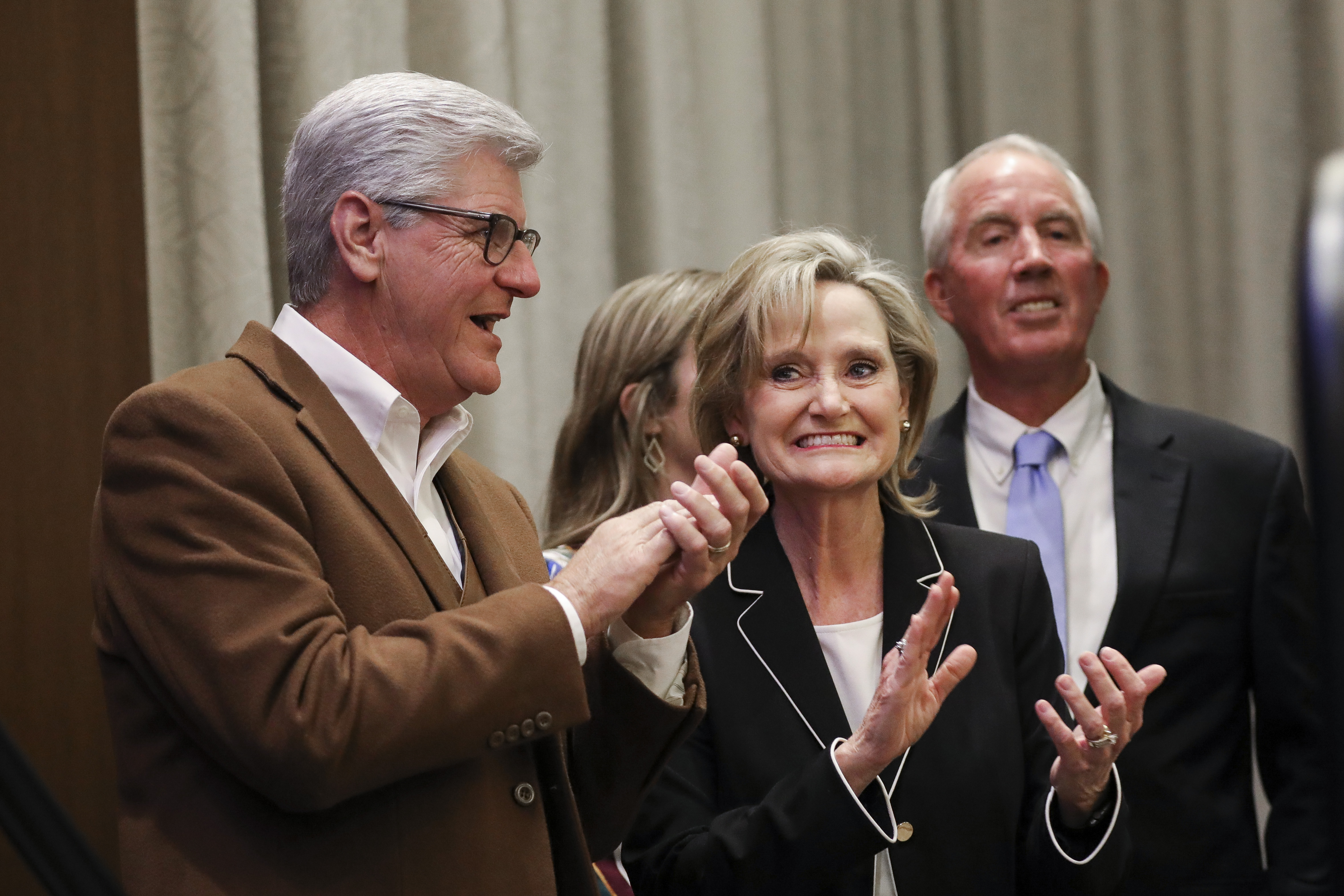 Cindy Hyde-Smith Holds Election Night Event In Tight Senate Runoff Election
