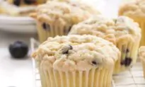Bakery-Style Blueberry Muffins
