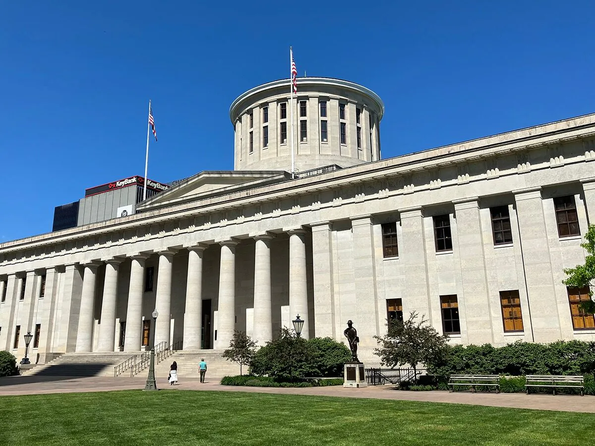 The Ohio law can now take effect but the ACLU of Ohio plans to appeal the decision. Undated file photo shows the Ohio Statehouse in Columbus. (Courtesy of Ohio.Gov)