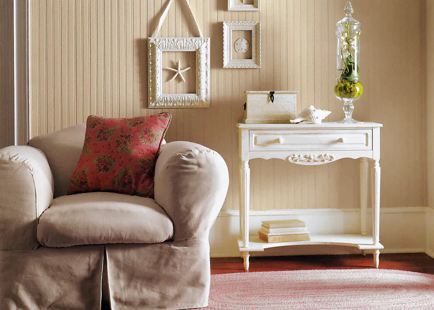 You’ll find beadboard sold in lumber yards and home centers. (Sherwin-Williams/TNS)