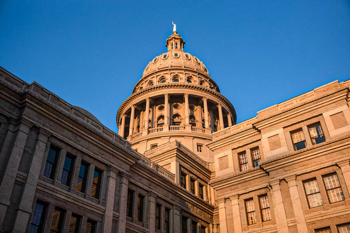 The Texas State Capitol in Austin, Texas, on Sept. 20, 2021. (Tamir Kalifa/Getty Images)