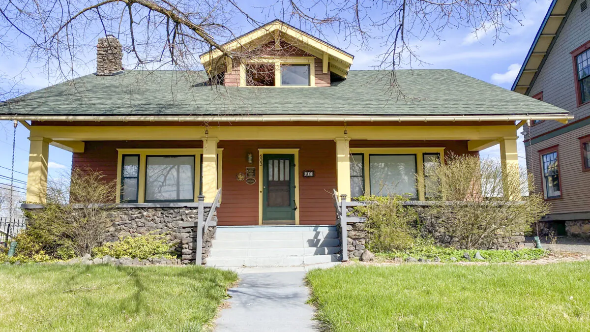 The Dodd House in Spokane, Wash., on April 13, 2022. (Ilene Eng/NTD Television)
