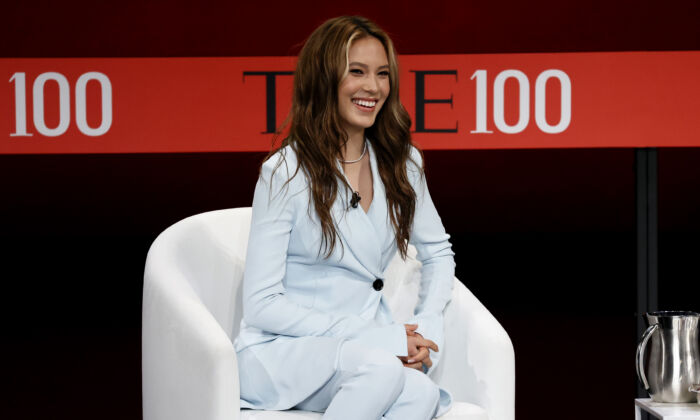 Eileen Gu speaks onstage at the TIME100 Summit 2022 at Jazz at Lincoln Center in New York City on June 7, 2022. (Jemal Countess/Getty Images for TIME)