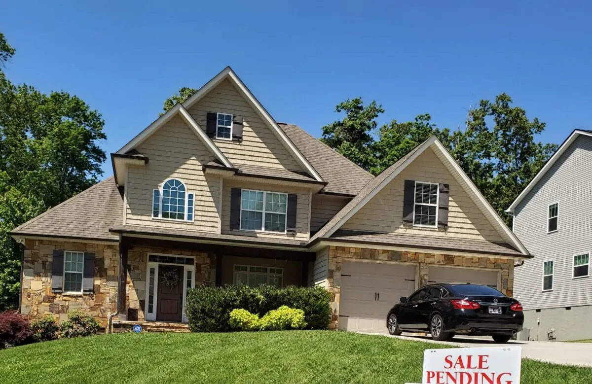 A house for sale in Knox County, Tenn., is shown on May 17, 2022. (Laura LeRoy/The Epoch Times)