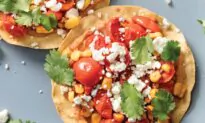 Crispy Tostadas Topped With Beans and Veggies Make a Great Lunch or a Snack You Can Share!