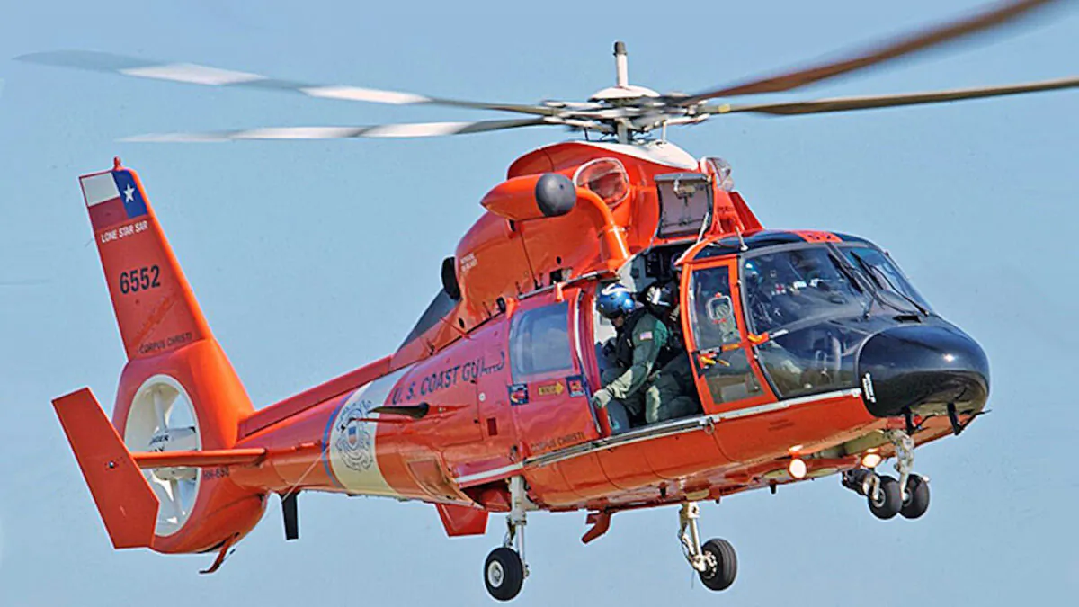 A rescue helicopters in a file photo. (PA2 Adam Eggers/U.S. Coast Guard)