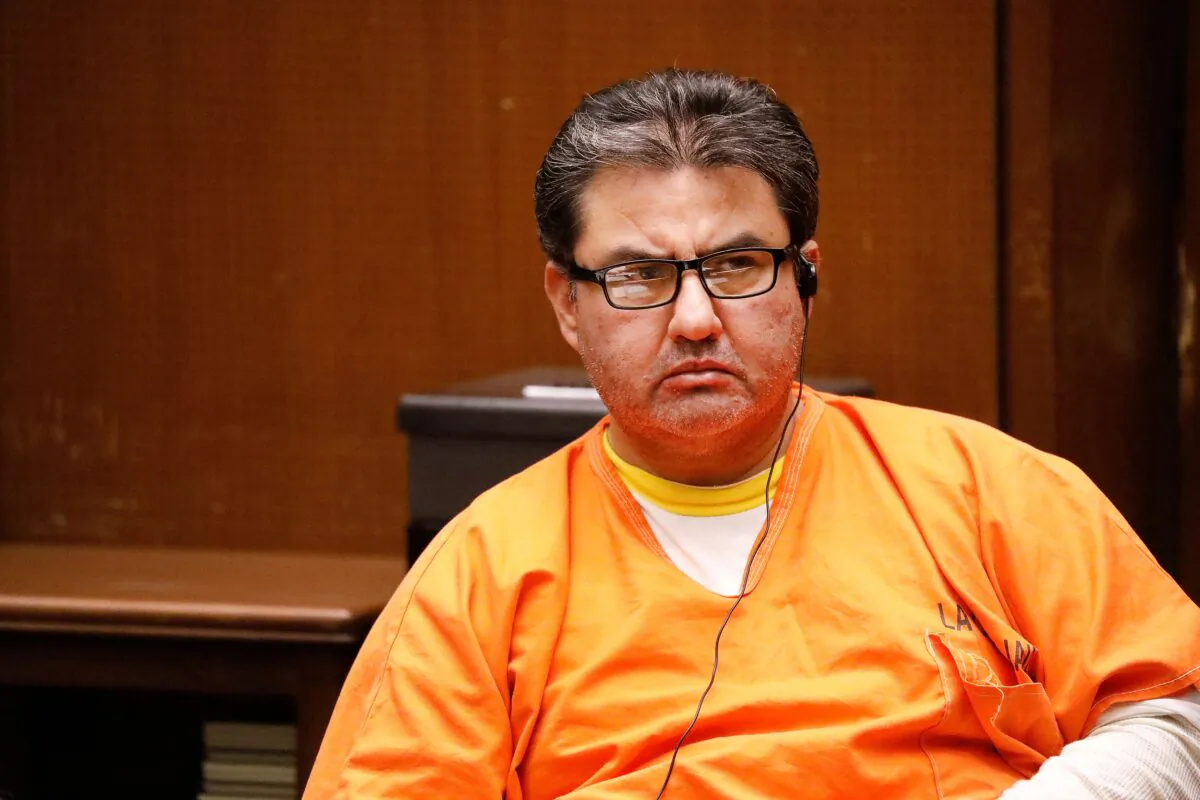 Naason Joaquin Garcia, leader of a Mexico-based evangelical church with a worldwide membership of more than 1 million, appeared for a bail review hearing in Los Angeles Superior Court, Calif., on July 15, 2019. (Al Seib/AFP via Getty Images)