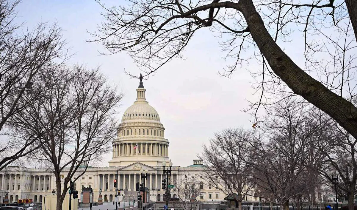 The U.S. Capitol in Washington on Jan. 31, 2022. (Mandel Ngan/AFP via Getty Images)