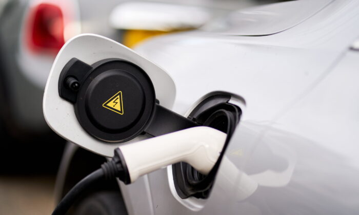 Soaring fuel prices mean the per kilometre cost of running an electric vehicle (EV) is lower than petrol and diesel models. (John Walton/PA)