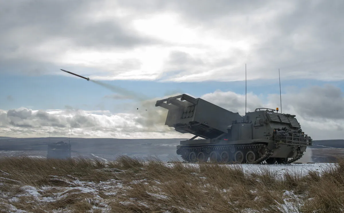 The United Kingdom will send its first long-range missiles to Ukraine after Russia struck the outskirts of Kyiv for the first time since April, 2022. (Ministry of Defence/PA)
