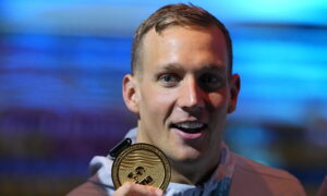 Defending Champ Dressel Drops out of 100 Freestyle at Worlds thumbnail