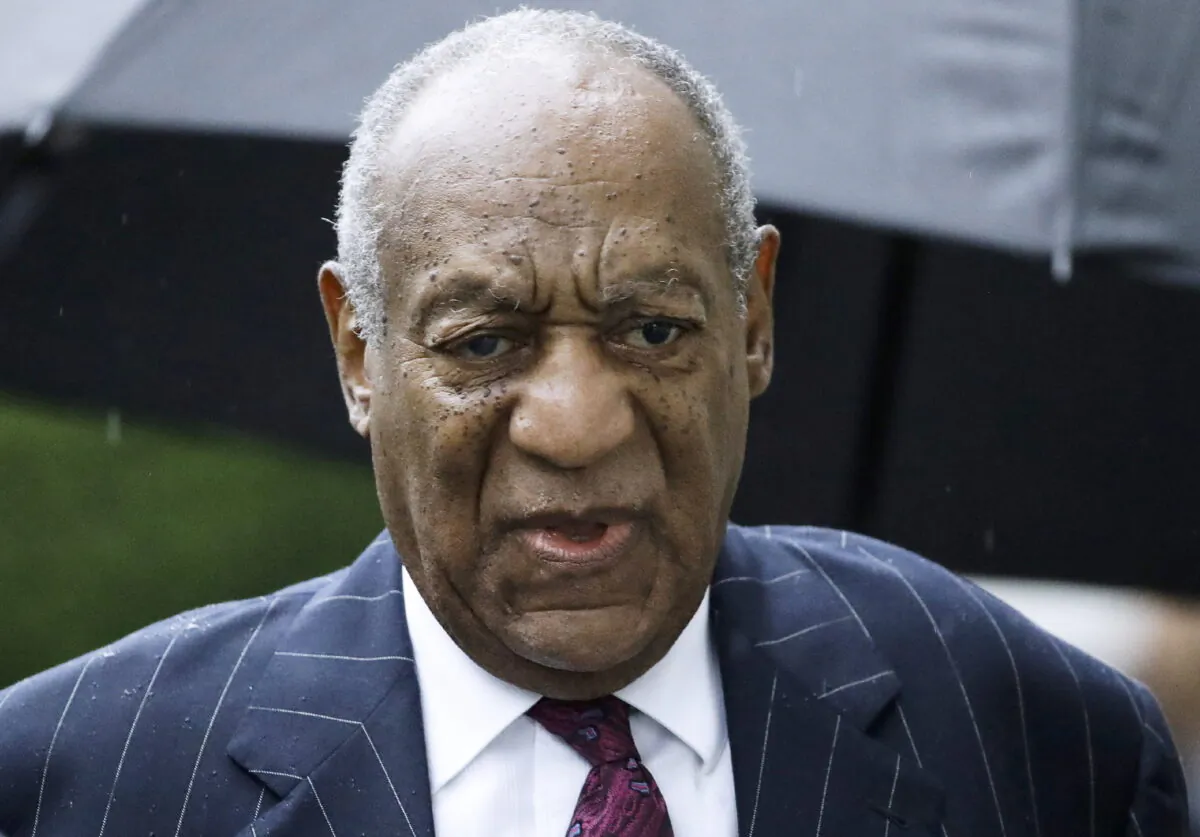 Bill Cosby arrives for a sentencing hearing following his sexual assault conviction at the Montgomery County Courthouse in Norristown, Pa., on Sept. 25, 2018. (Matt Rourke/AP Photo)