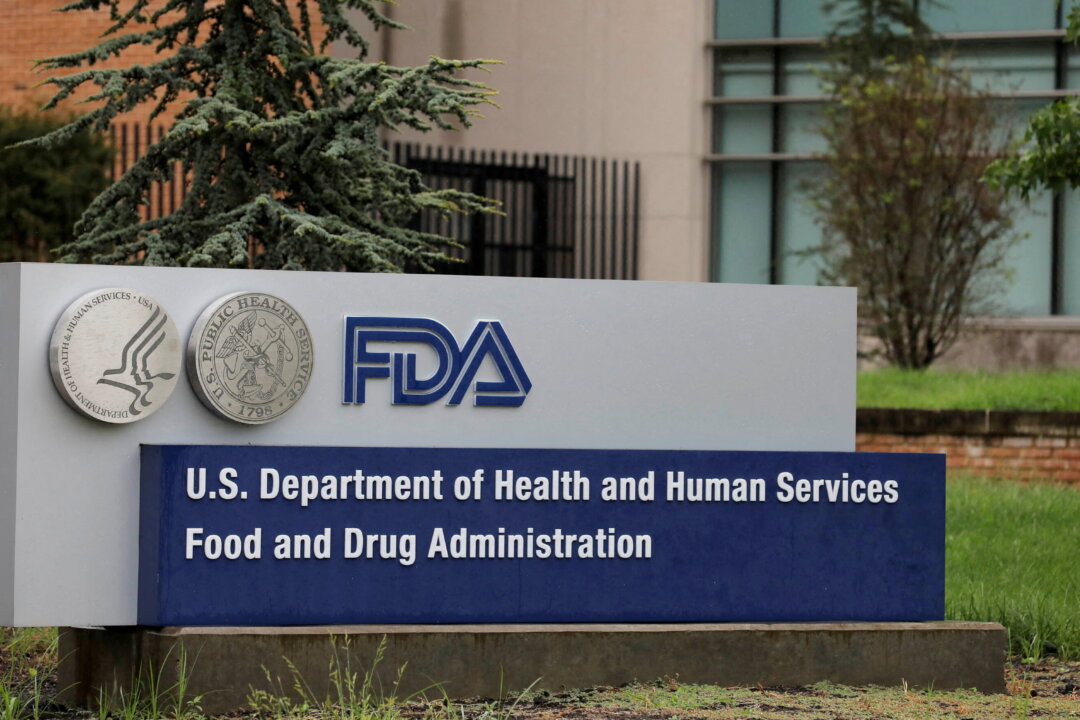 Signage is seen outside of the Food and Drug Administration headquarters in White Oak, Md., on Aug. 29, 2020. (Andrew Kelly/Reuters)