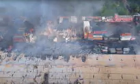 2 Days After Deadly Blasts, Bangladesh Container Depot Still Burns