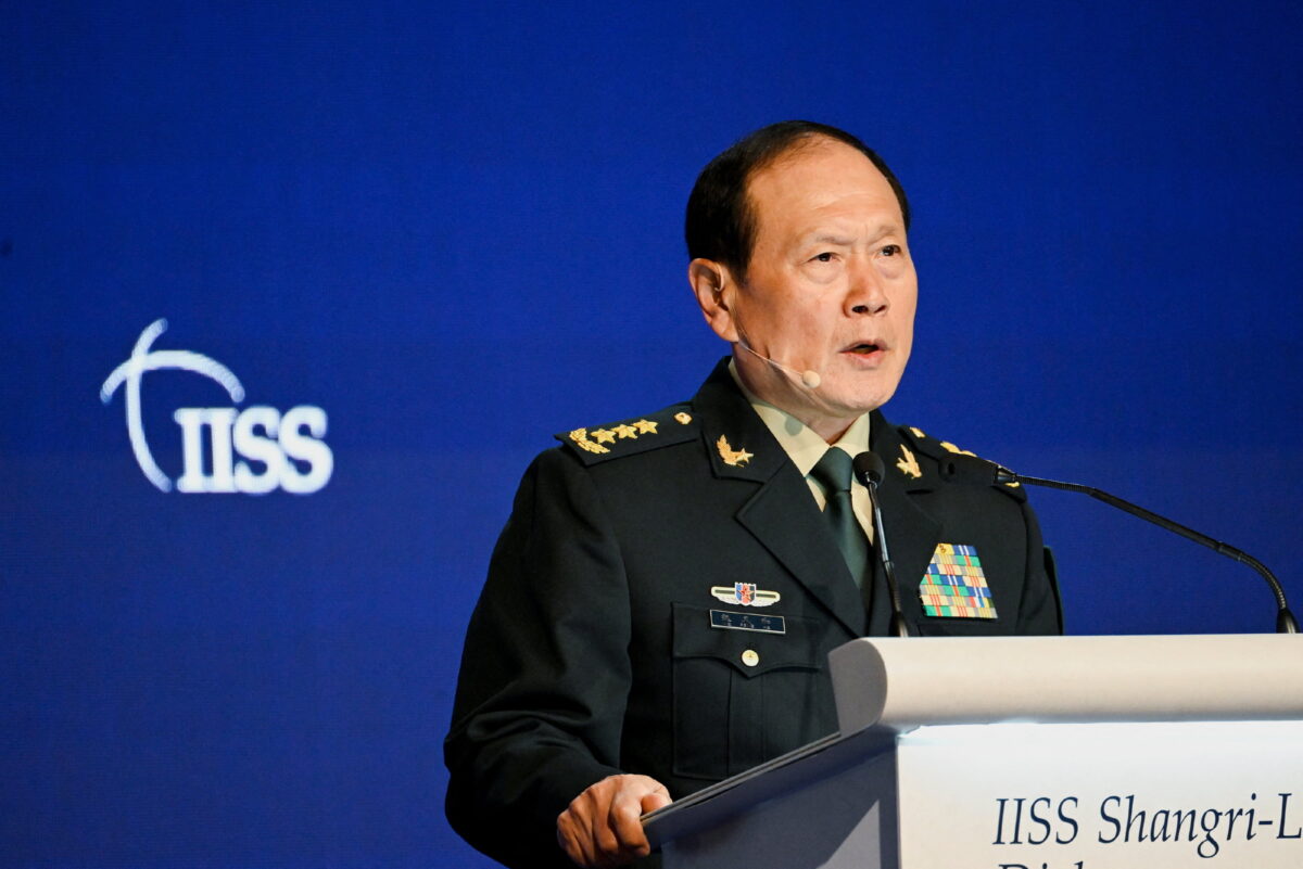 China's State Councilor and Defense Minister General Wei Fenghe