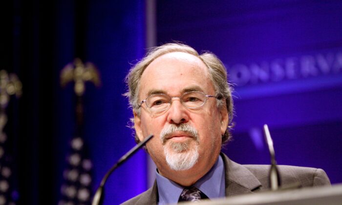 David Horowitz speaking at the Conservative Political Action Conference in Washington on Feb. 12, 2011. (Gage Skidmore, CC BY-SA 3.0, via Wikimedia Commons)