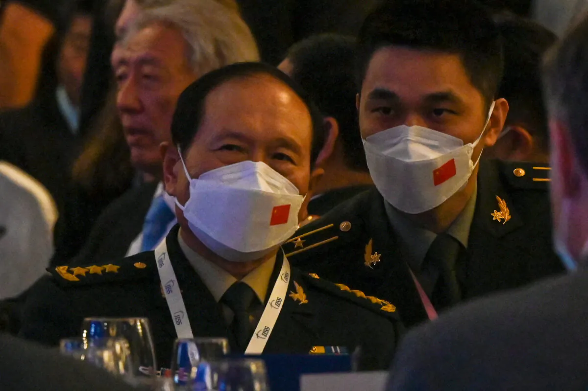 China's Defence Minister Wei Fenghe attends the opening reception at the Shangri-La Dialogue summit in Singapore on June 10, 2022. (Photo by Roslan RAHMAN / AFP) (Photo by ROSLAN RAHMAN/AFP via Getty Images)