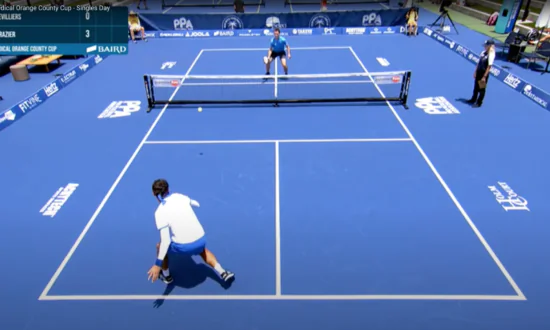Pickleball Singles Battle for Sunday’s Championship