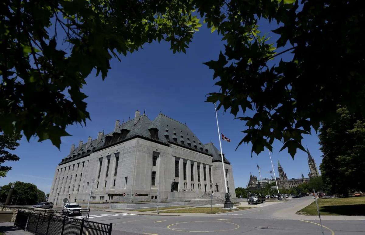 The Supreme Court of Canada is seen in Ottawa on June 17, 2021. (The Canadian Press/Justin Tang)