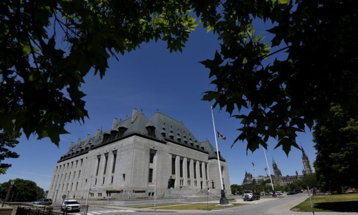 The Supreme Court of Canada is seen in Ottawa on June 17, 2021. (The Canadian Press/Justin Tang)