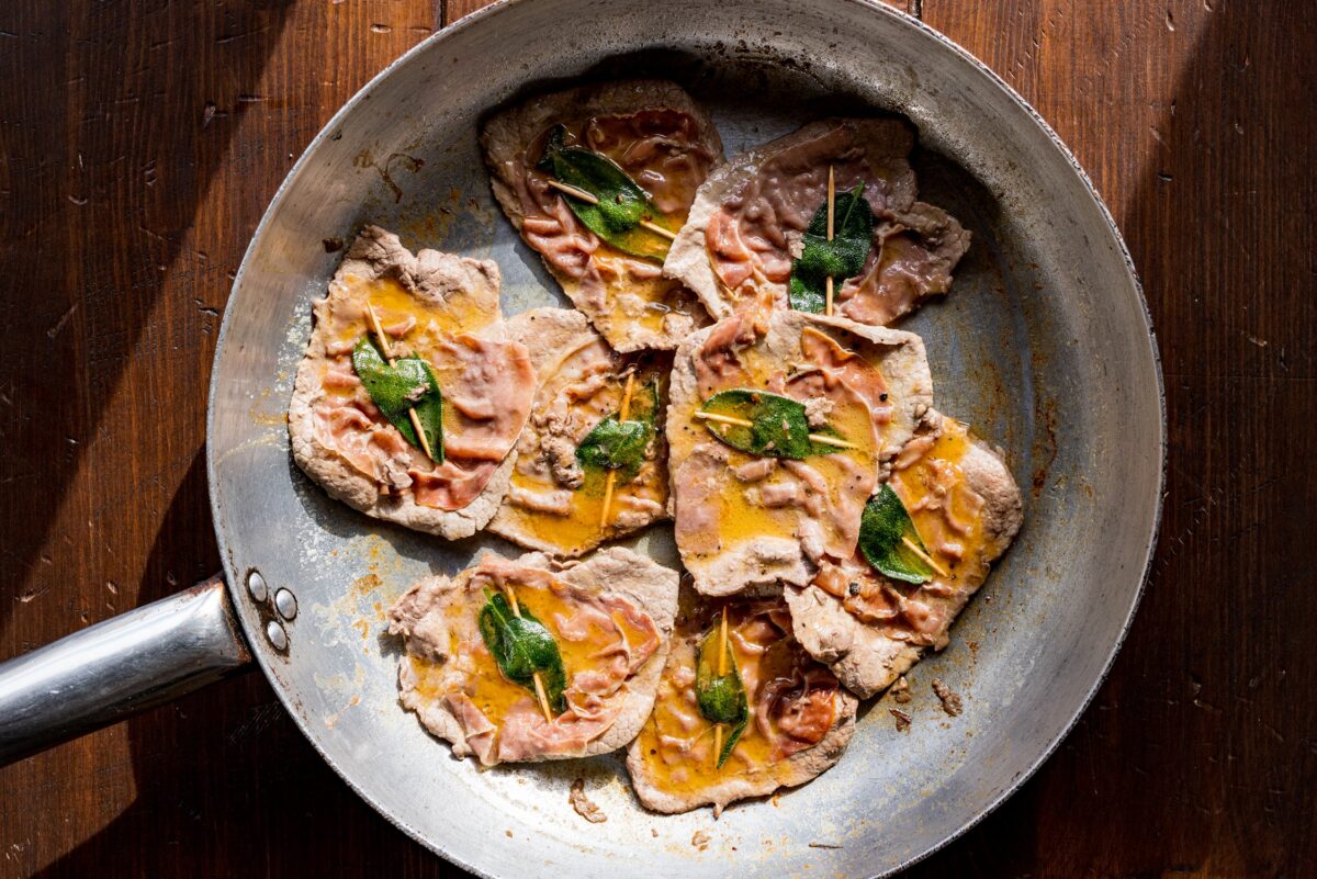 Traditionally made with thinly sliced veal, this recipe works just as well with chicken breasts; just be sure to slice and pound them thin, and cook for a few minutes longer. (Giulia Scarpaleggia)