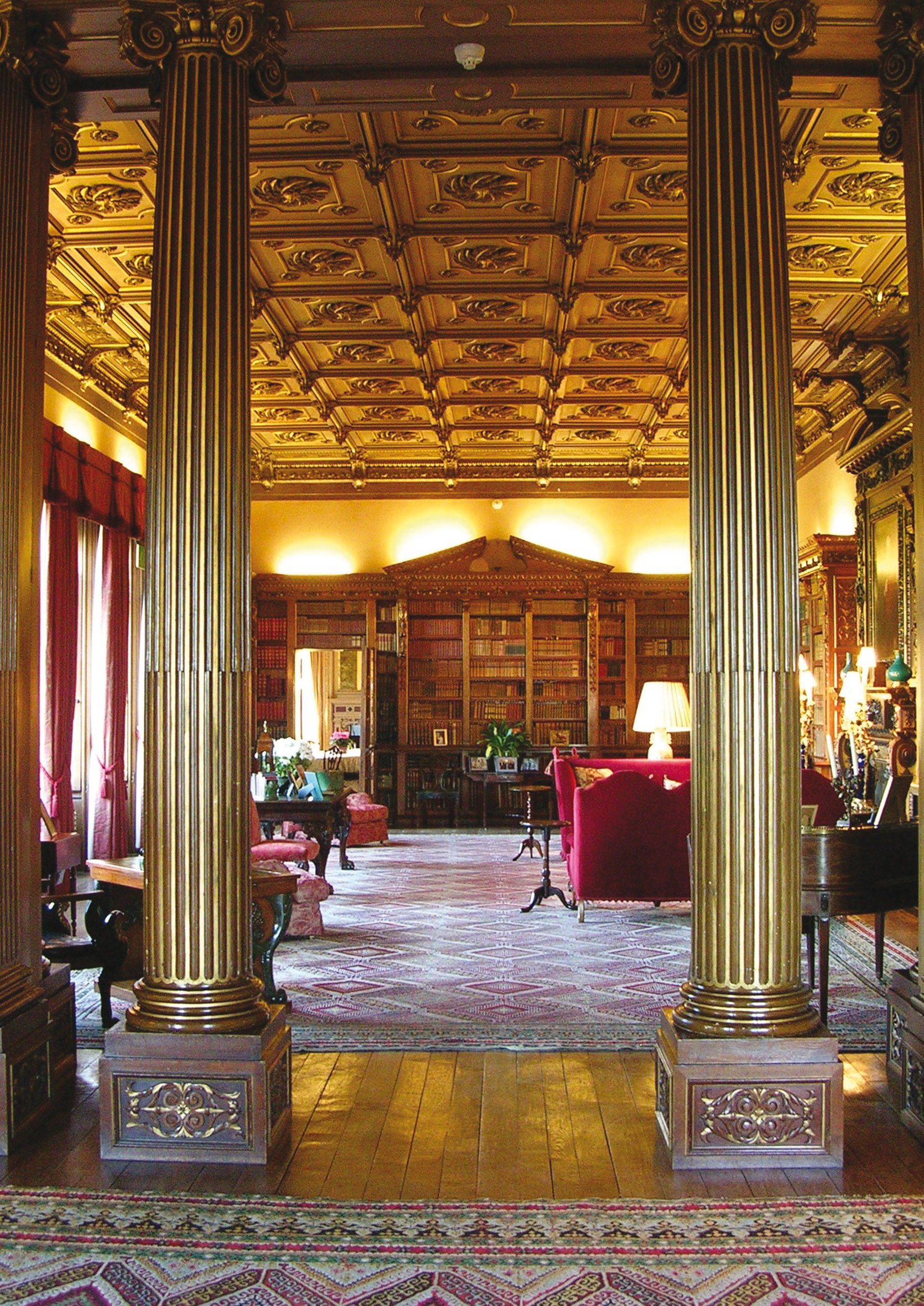 Highclere Castle North Library