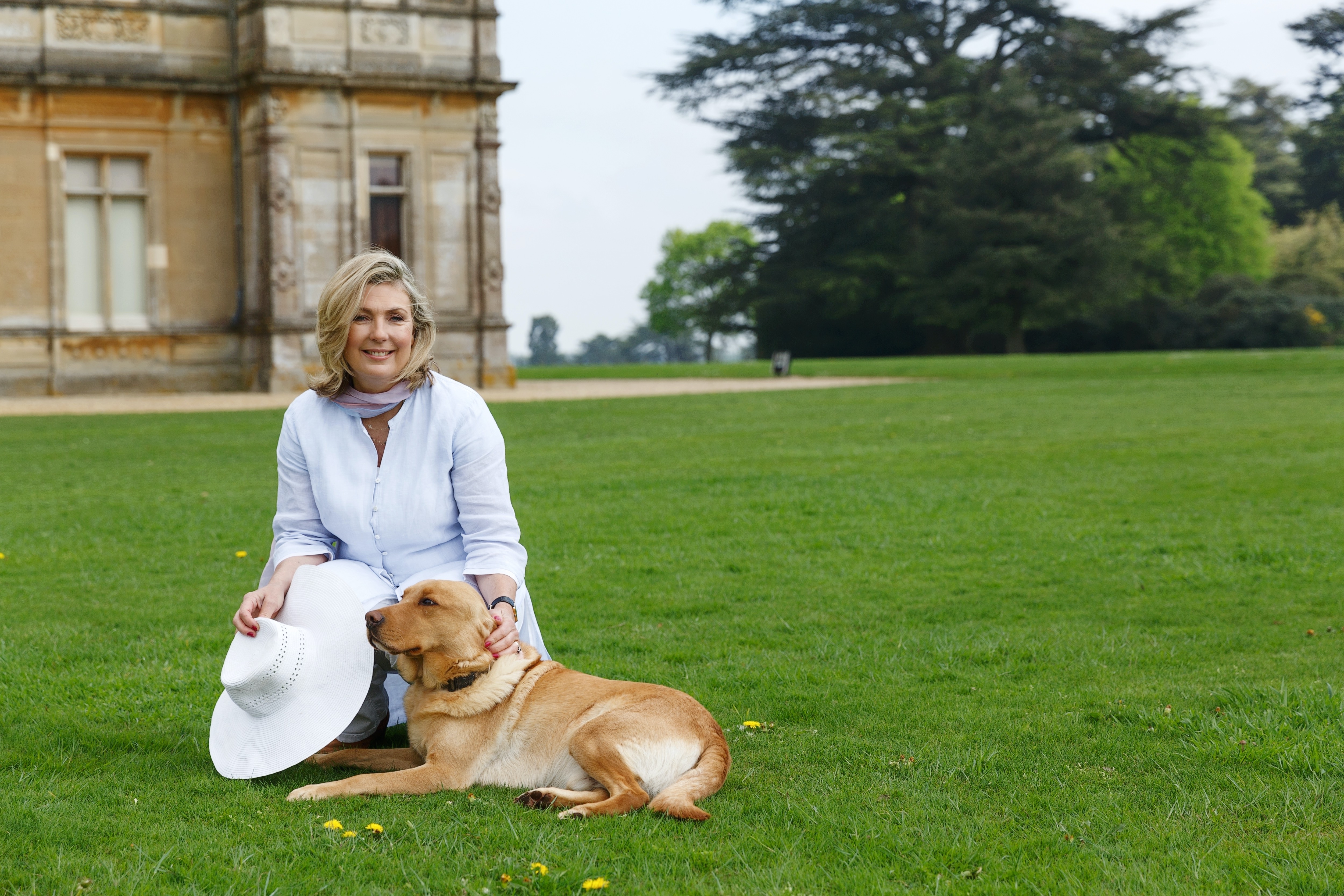 Lady Carnarvon at Highclere