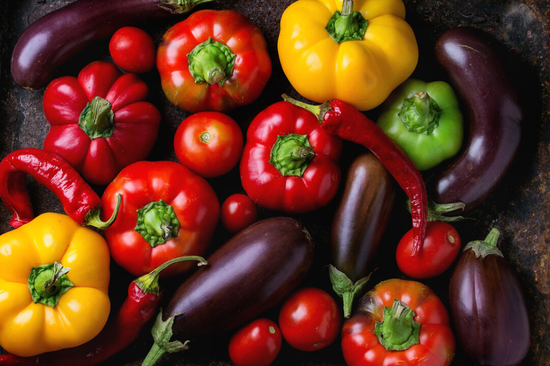 Some people notice improvements in gut, brain, and joint health when they stop eating nightshade vegetables like tomatoes, peppers, and eggplant. (Natasha Breen/Shutterstock)