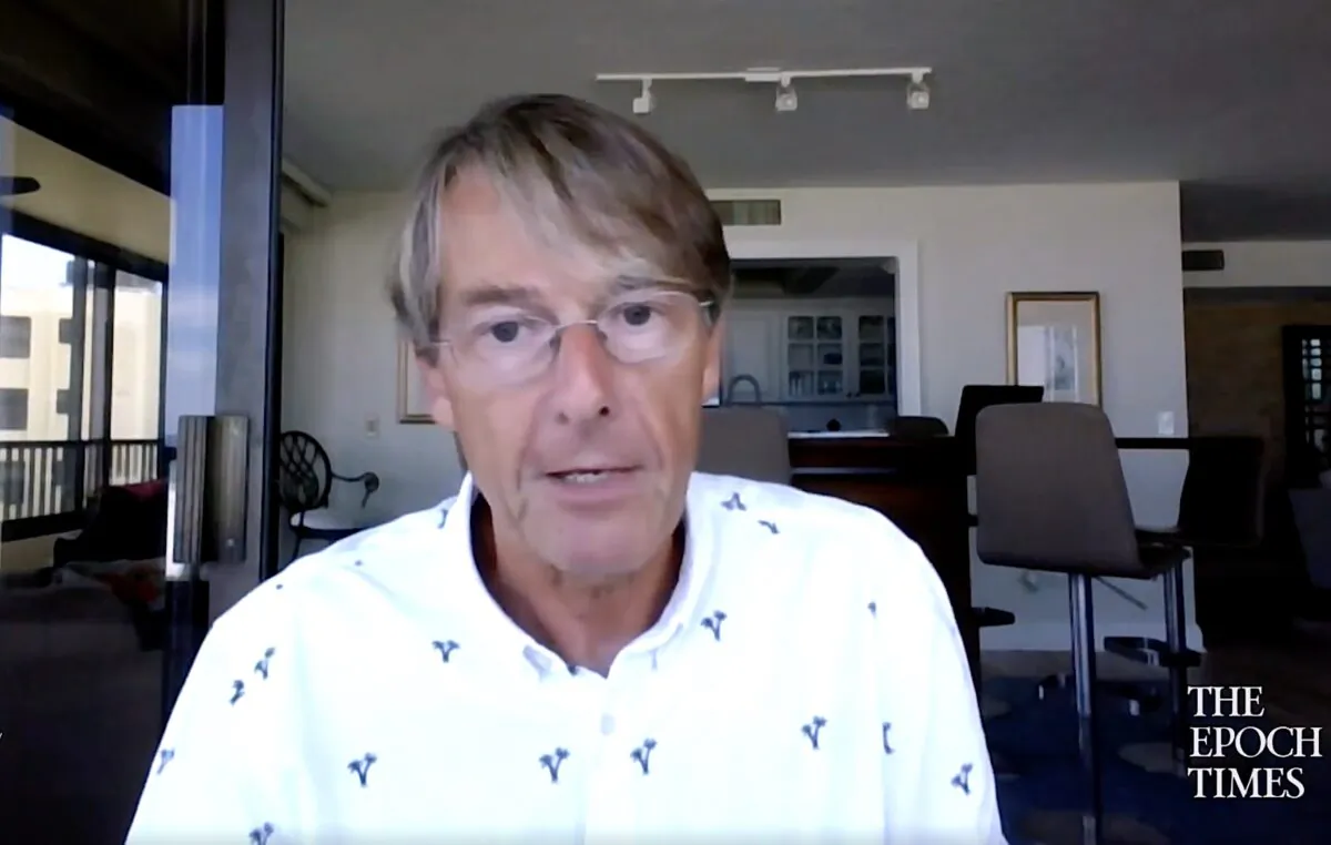 Dr. Michael Yeadon in an interview with EpochTV's "Facts Matter." The interview was aired on June 3, 2022.