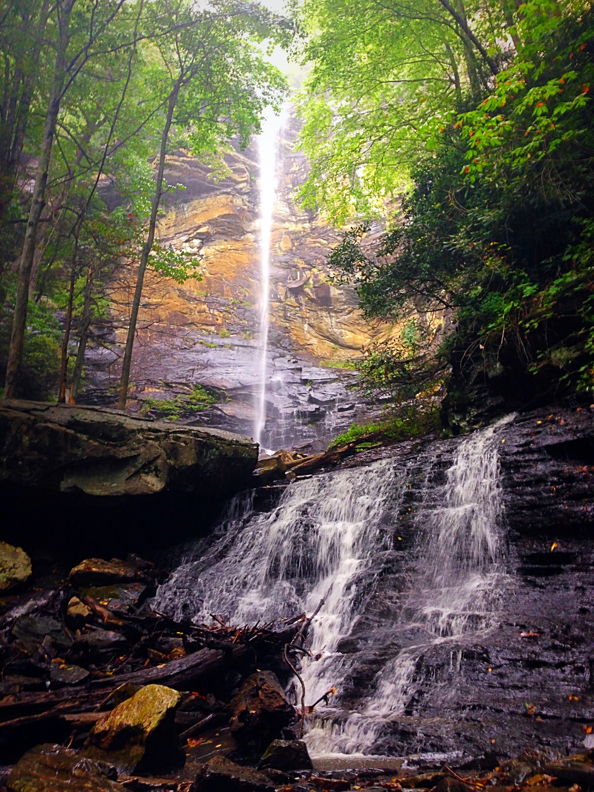 Rainbow Falls in South Carolina