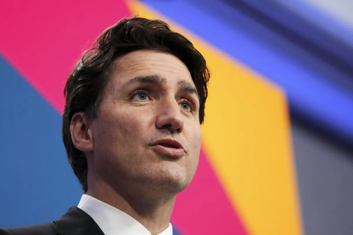 Prime Minister Justin Trudeau holds a closing press conference following the Summit of the Americas in Los Angeles, Calif., on June 10, 2022. (The Canadian Press/Sean Kilpatrick)