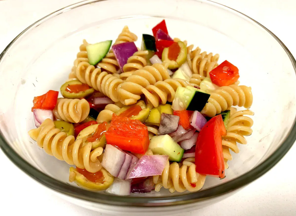Zesty Italian Pasta Salad. (Carolyn Menyes/The Daily Meal)