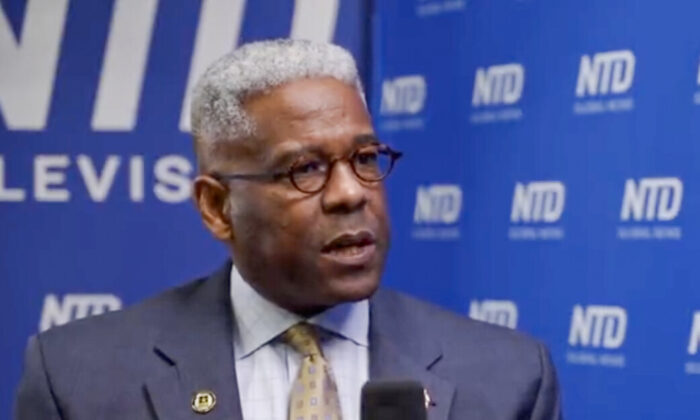 Lt. Col. Allen West in an interview with NTD's  Capitol Report on June 8, 2022. (NTD/Screenshot via The Epoch Times)