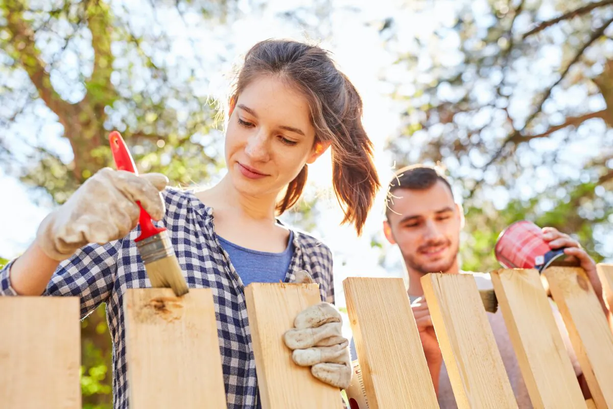 You can build a beautiful fence that you and your neighbors will enjoy for years to come. (Robert Kneschke/Shutterstock)
