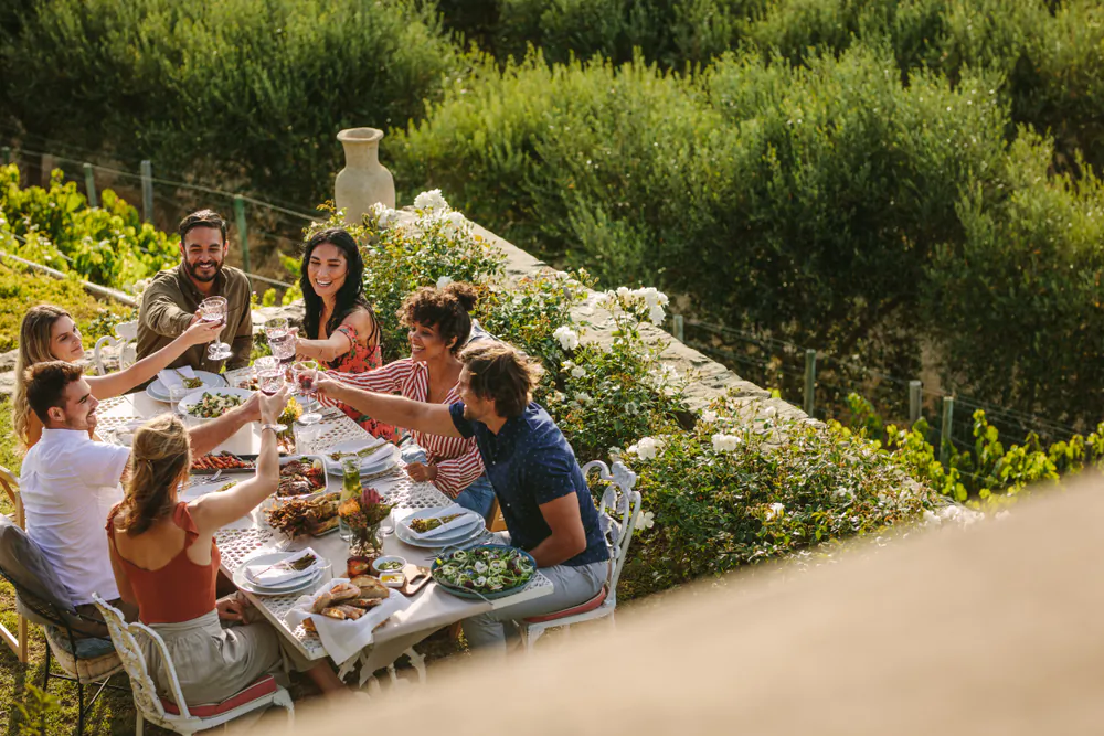 If you’re hosting a family fete, be prepared to keep the little ones entertained. Doing so allows for more adult conversation and sends your guests home with kids ready for bed. (Jacob Lund/Shutterstock)