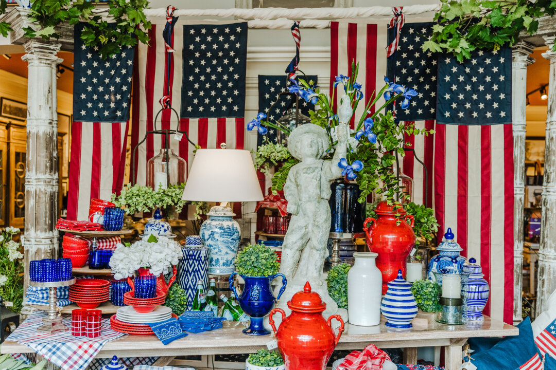 Patriotic accessories come in all shapes and sizes. (Nell Hill’s/TNS)