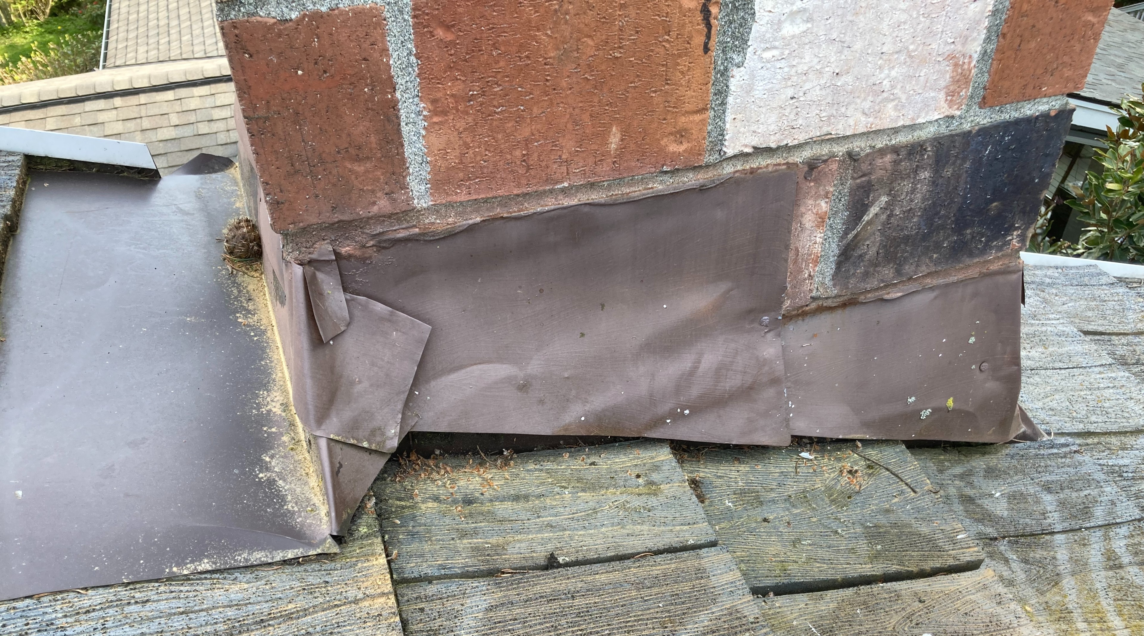 metal chimney flashing