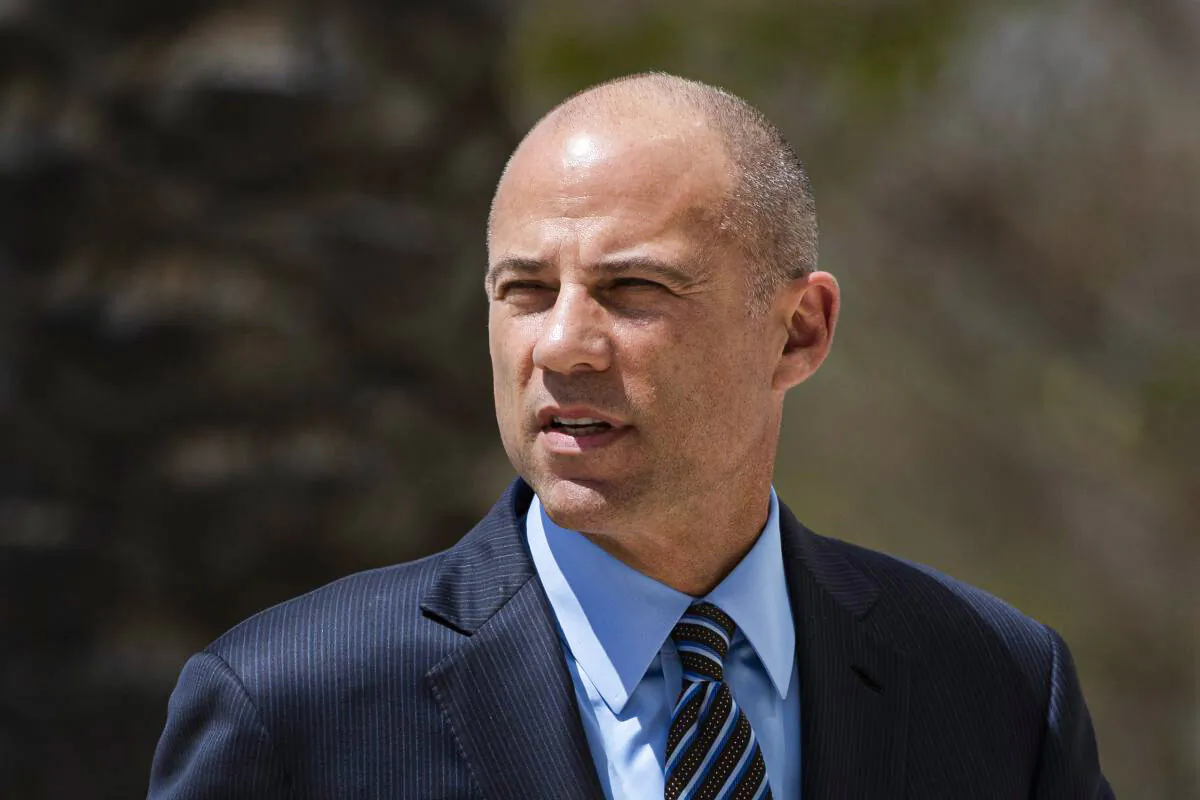 Attorney Michael Avenatti arrives at federal court in Santa Ana, Calif., on April 1, 2019. (Jae C. Hong/AP Photo)