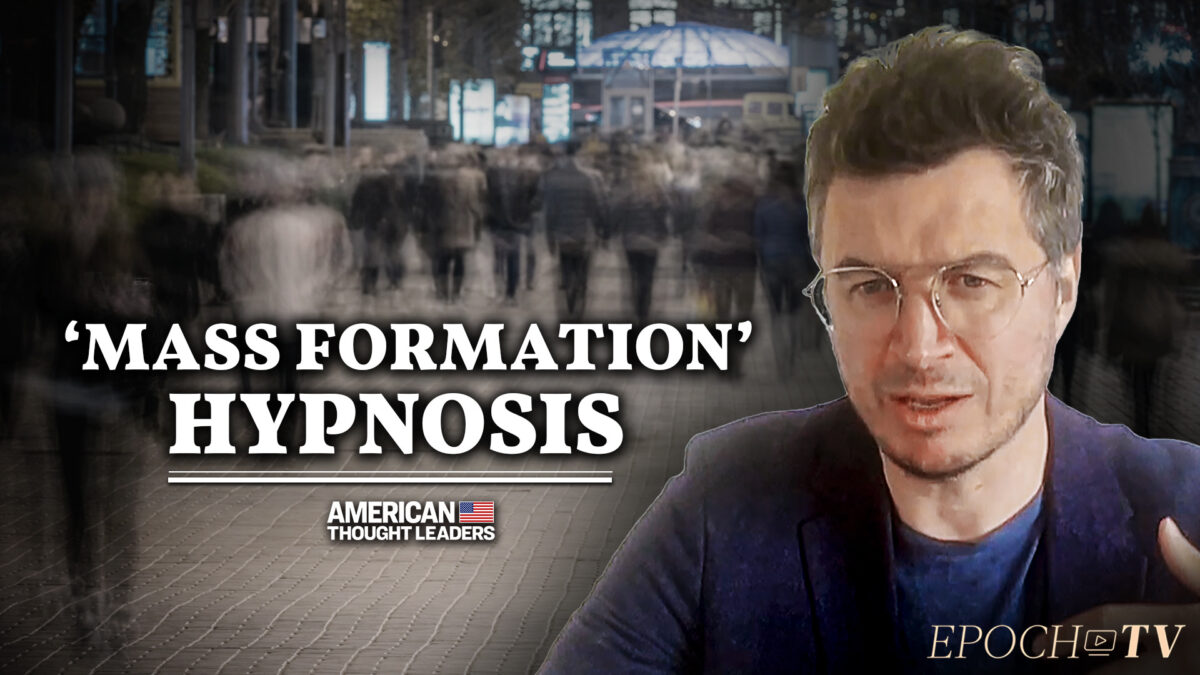 Mattias Desmet: ‘Mass Formation’ Hypnosis and the Rise of Technocratic Totalitarianism