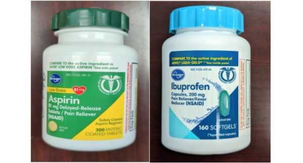 kroger aspirin ibuprofen