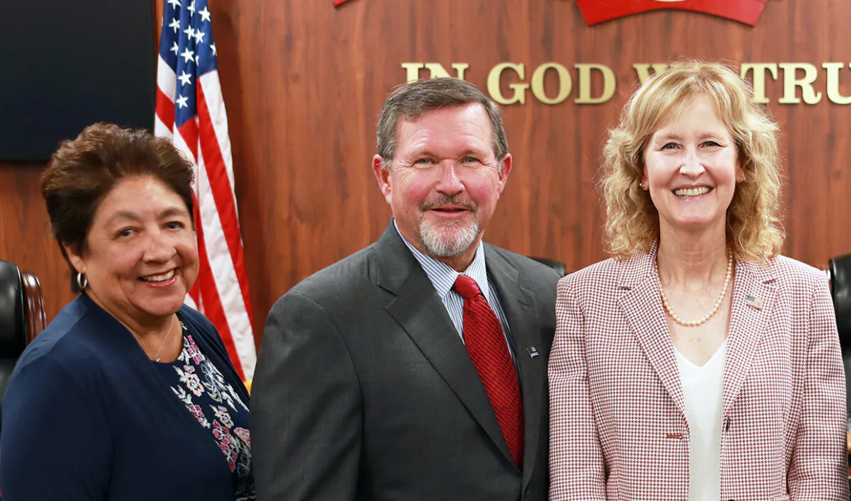 (L–R) Beckie Gomez, Ken Williams, Mari Barke. (Courtesy of the Orange County Department of Education)