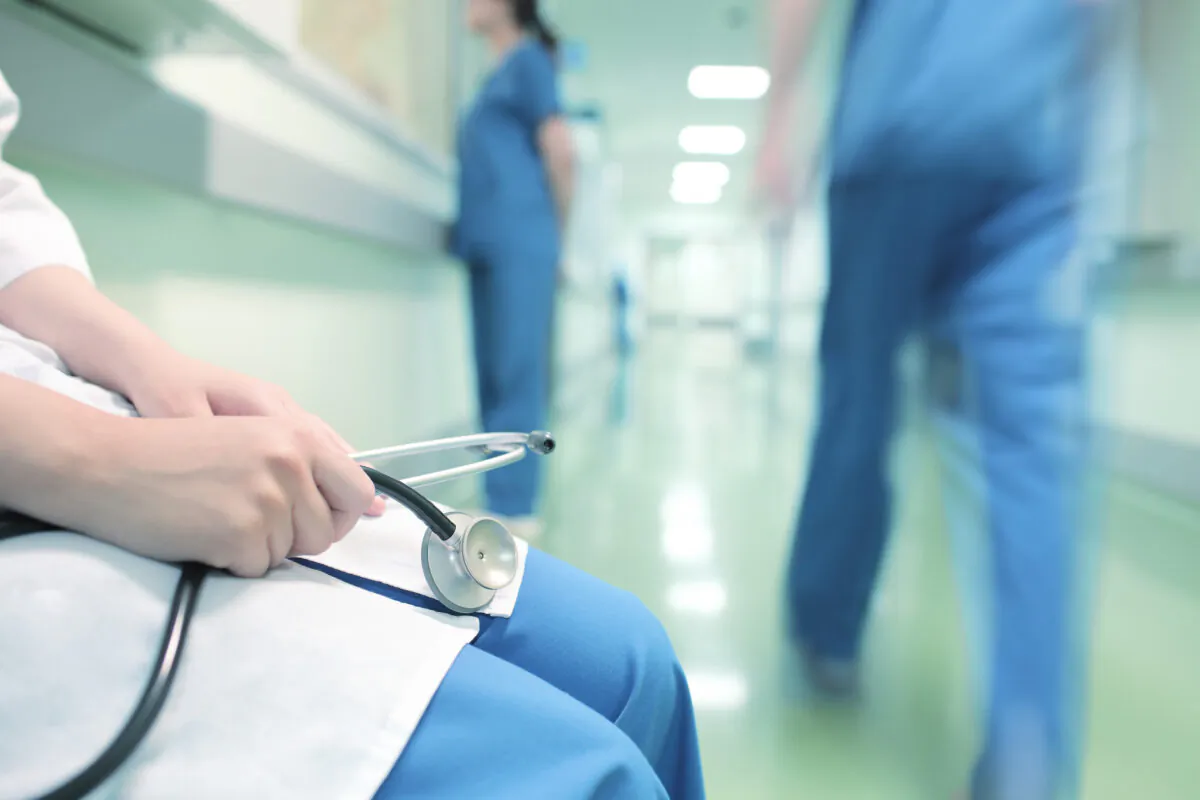 A stock photo of hospital workers.
(sfam_photo/Shutterstock)