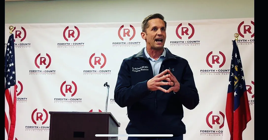 Dr. Rich McCormick prevailed in Georgia's 6th Congressional District Republican runoff on June 21. (Courtesy of Dr. Rich McCormick for Congress).